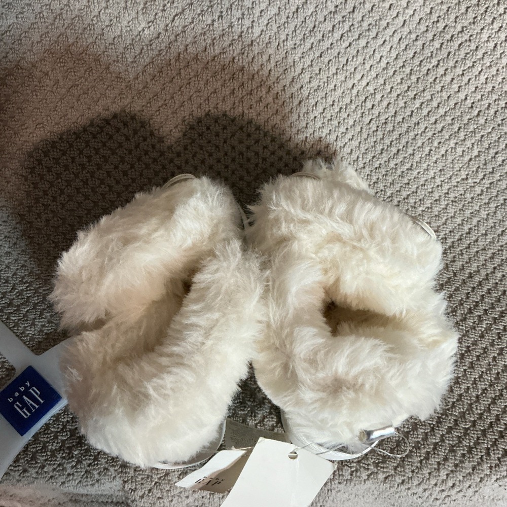 BabyGAP Cozy Critter Snow Boots Toddler Girl Size 5 NWT - Picture 5 of 10
